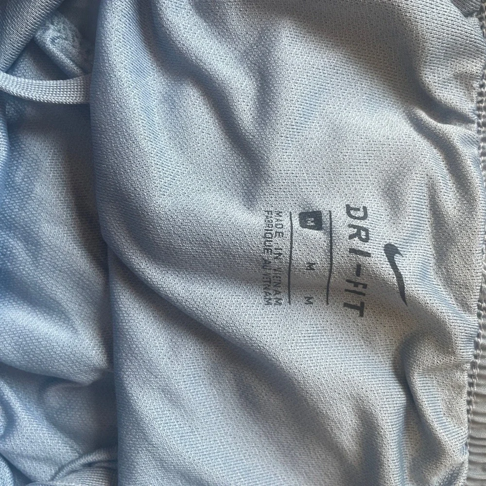 Nike Womens Dri-FIT Running Shorts‎ Gray Mesh Athletic Workout Gym Size M